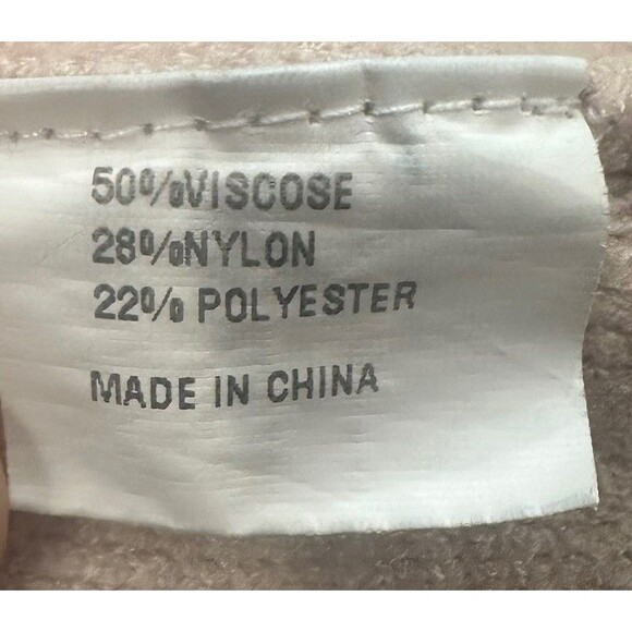 Striped Sweater Dress Womens Medium Tan Preppy Stretch Warm Cozy Academia Office - Picture 5 of 5